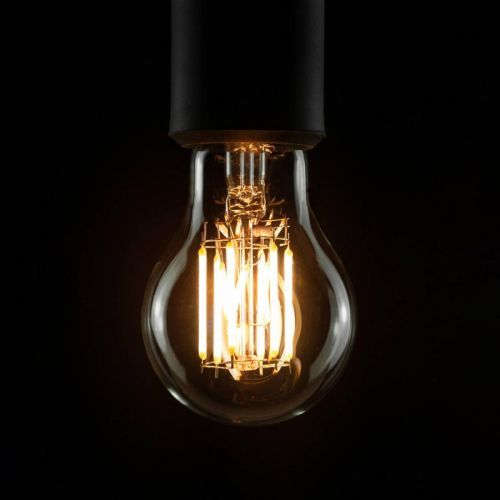 Segula SEGULA LED žárovka E27 6, 5W Filament stmívatelná, sklo, E27, 6.5W, Energetická třída: F, P: 11 cm