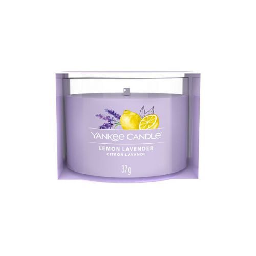 Yankee Candle Votivní svíčka ve skle Lemon Lavender 37 g