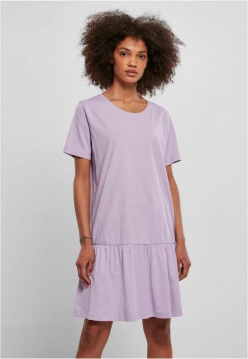 Ladies Valance Tee Dress - lilac 3XL