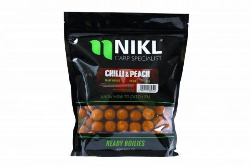 Nikl Boilie Chilli & Peach - 15mm 1kg