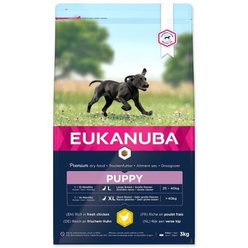 EUKANUBA Large Breed Growing Puppy 3kg Miss Sixty