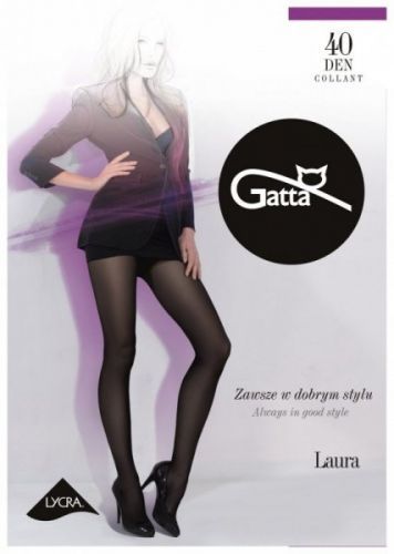 Gatta Laura 40 den punčochové kalhoty 4-L moka/odstín hnědé