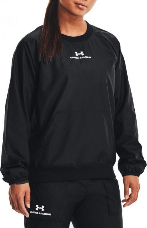 Mikina Under Armour UA Rush Woven Crew-BLK