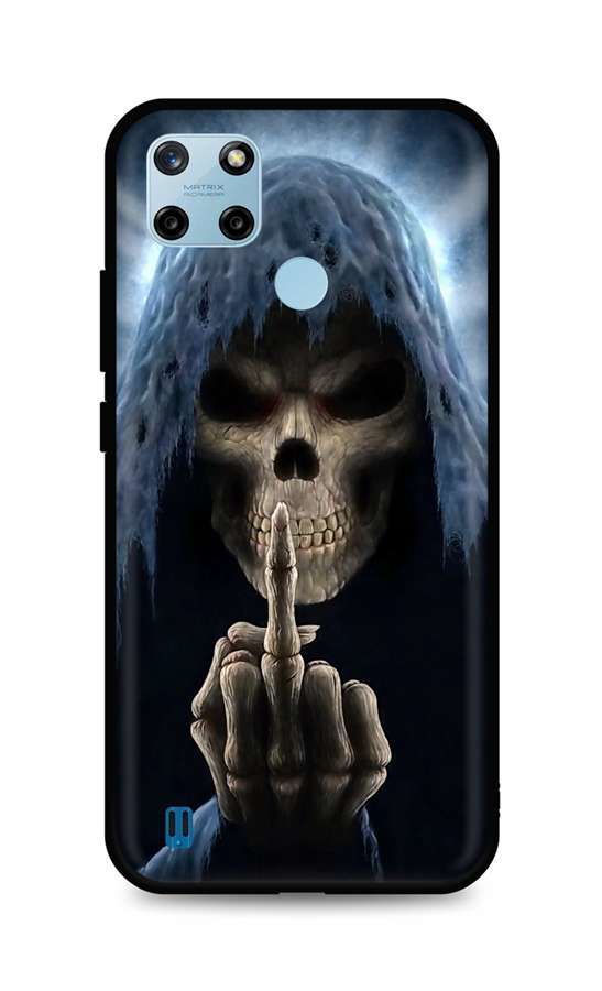 Kryt TopQ Realme C25Y silikon Fuck Off 70497