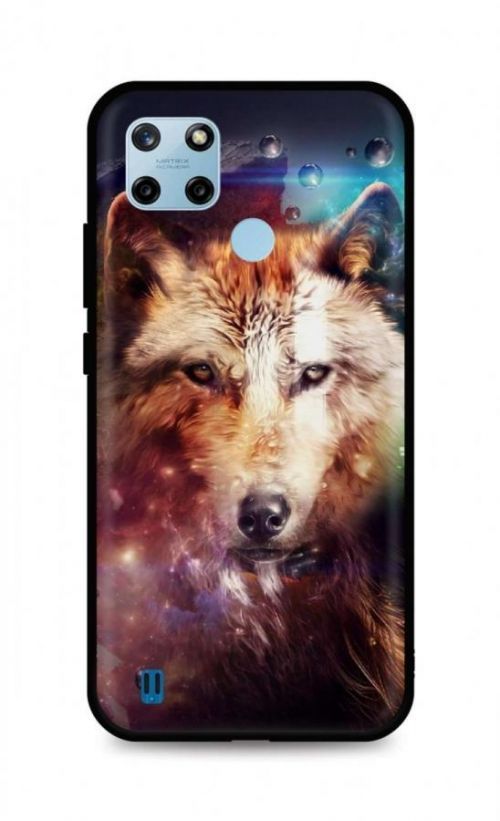 Kryt TopQ LUXURY Realme C25Y pevný Wolf 70221