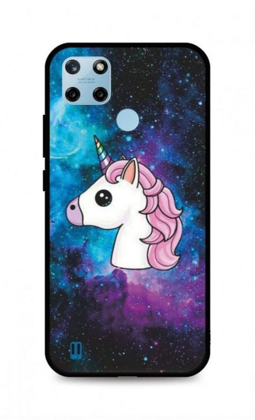 Kryt TopQ LUXURY Realme C25Y pevný Space Unicorn 70216