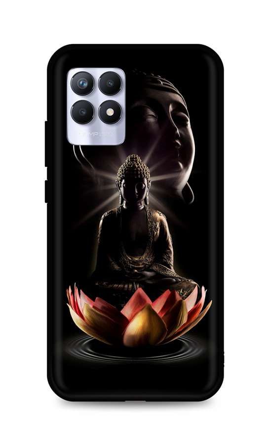 Kryt TopQ Realme 8i silikon Meditation 70036