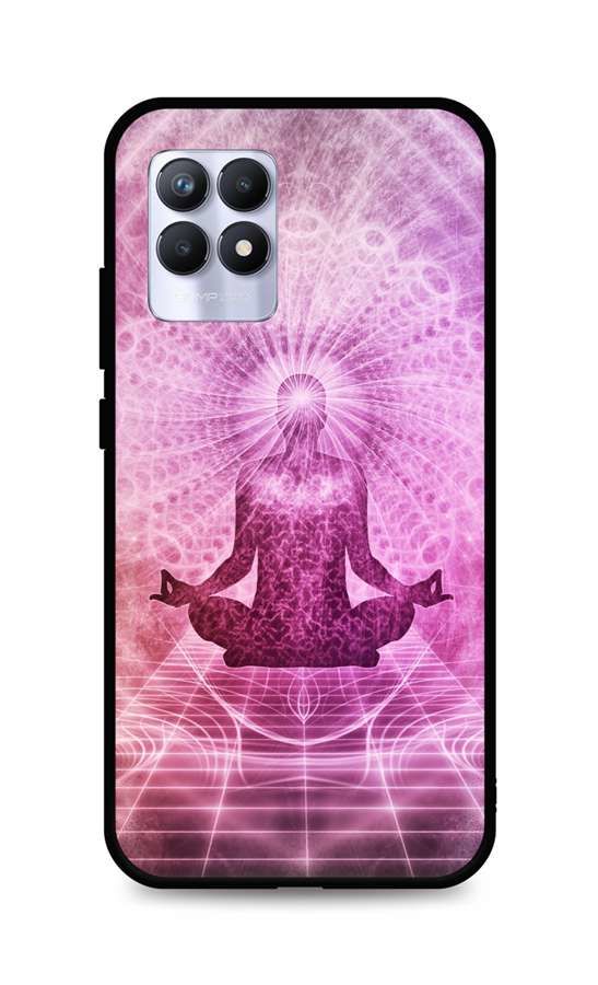 Kryt TopQ Realme 8i silikon Energy Spiritual 70033