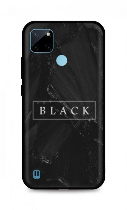 Kryt TopQ LUXURY Realme C21Y pevný Black 69757