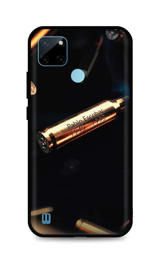Kryt TopQ Realme C21Y silikon Pablo Escobar Bullet 69687