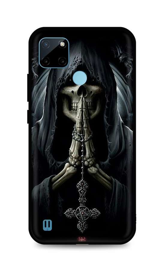 Kryt TopQ Realme C21Y silikon Grim Reaper 69647