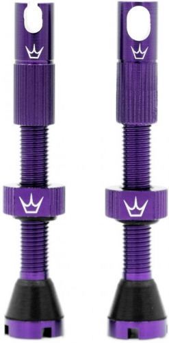 Peaty's X Chris King (Mk2) Violet Tubeless Valves 42mm uni
