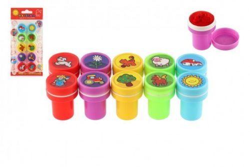 Razítka samotiskací Moje první zvířátka 10 ks