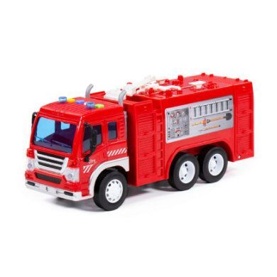POLESIE ® Městský hasičský vůz s výkyvným pohonem (skříň)