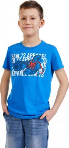 SAM 73 Chlapecké triko PETER Modrá 116