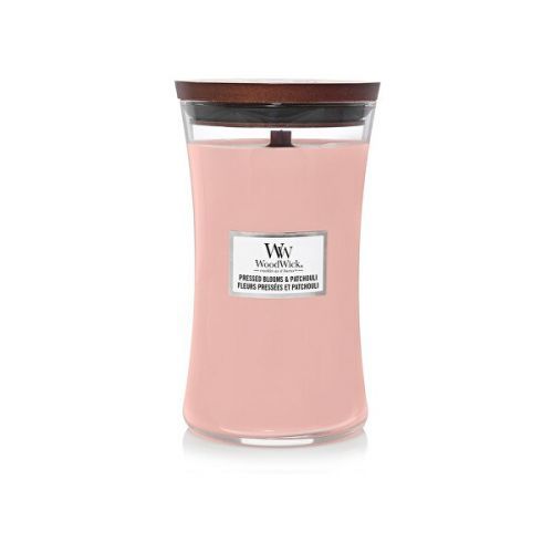 WoodWick Vonná svíčka váza velká Pressed Blooms & Patchouli 609,5 g