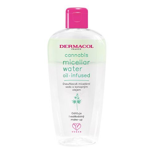 Dermacol Dvoufázová micelární voda s konopným olejem Cannabis (Micellar Water) 200 ml