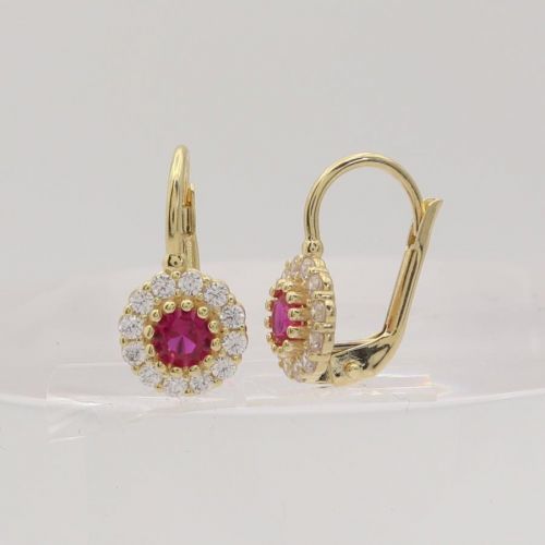 Zlaté náušnice EECC008