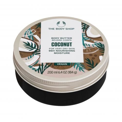 The Body Shop Coconut Body Butter 200 ml kokosové tělové máslo pro ženy