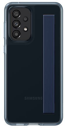 Samsung Poloprůhledný kryt s poutkem A33 5G Black