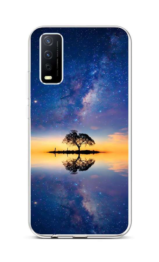 Kryt TopQ Vivo Y11s silikon Noční obloha 70076