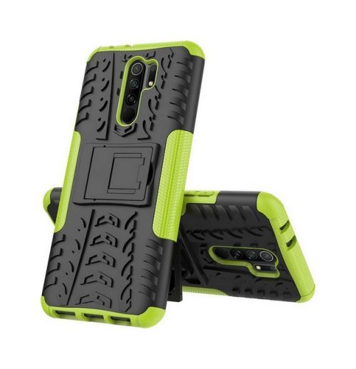 Kryt TopQ Xiaomi Redmi 9 ultra odolný zelený 52710