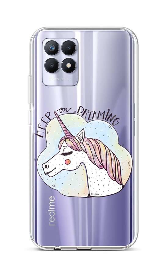 Kryt TopQ Realme 8i silikon Dreaming 69847