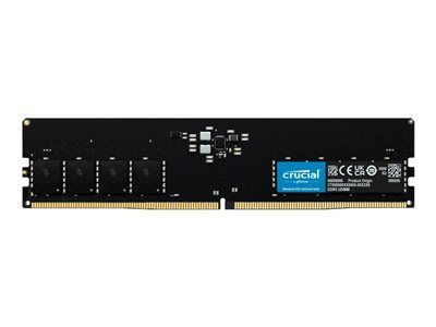 MICRON, 16GB DDR5-4800 UDIMM CL40 16Gbit, CT16G48C40U5