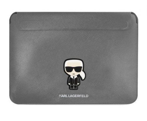 KLCS16PISFG Karl Lagerfeld Saffiano Ikonik Computer Sleeve 16