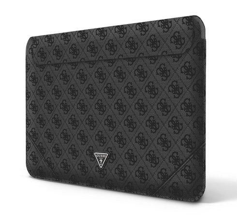 GUCS16P4TK Guess PU 4G Triangle Metal Logo Computer Sleeve 16