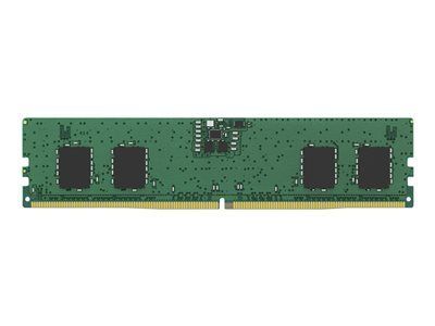 Kingston ValueRAM - DDR5 - modul - 8 GB - DIMM 288-pin - 4800 MHz / PC5-38400 - CL40 - 1.1 V - bez vyrovnávací paměti - on-die ECC, KVR48U40BS6-8