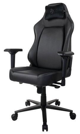 AROZZI herní židle PRIMO PU/ černá/ černé logo