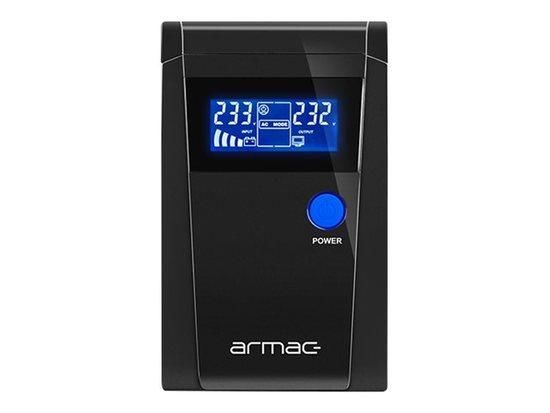 ARMAC UPS PURE SINE WAVE OFFICE 850VA LCD 2 FRENCH OUTLETS 230V METAL CASE, O/850E/PSW