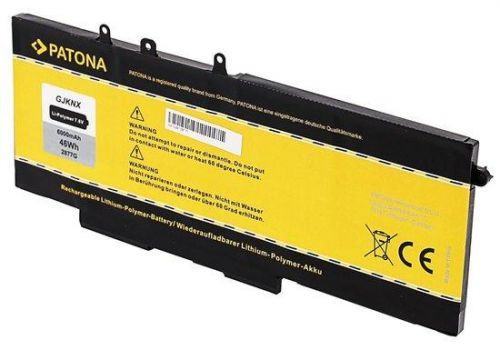 PATONA baterie pro ntb DELL E5280/E5480 6000mAh Li-Pol 7,6V GJKNX / 3DDDG, PT2877
