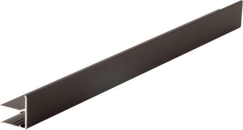 Profil U ukončovací s okapnicí elox bronz 6 mm/6,4 m
