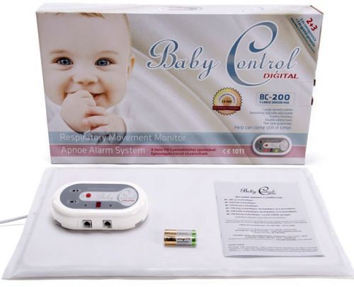Baby Control Monitor dechu BC-2200 s 1x1 senzorovou podložkou
