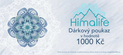 Himalife Dárkový poukaz v hodnotě 1000 Kč