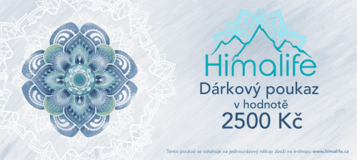 Himalife Dárkový poukaz v hodnotě 2500 Kč