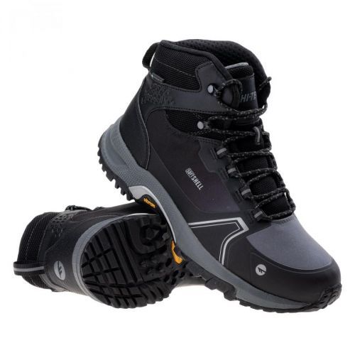 HI-TEC Hvanndal Mid WP V - pánské trekové boty Barva: Černá (Black), Velikost: 42