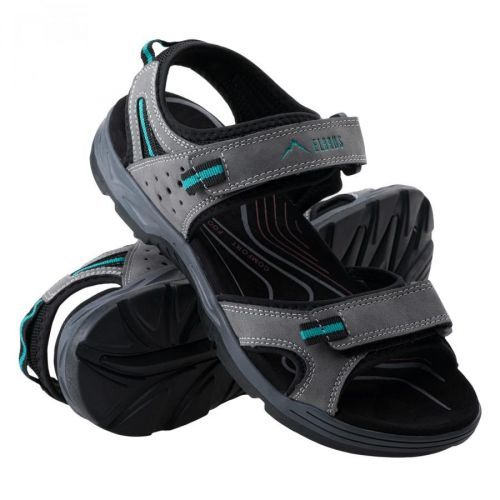 ELBRUS Ecoler - pánské sandály Barva: Šedá (Grey/Turquoise), Velikost: 41