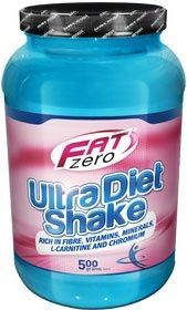 FatZero Ultra Diet Shake, Banán, 500 g
