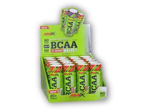 Amix High Class Series BCAA 3000 2:1:1 Shot 20x60ml Varianta: lesní plody