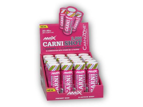 Amix CarniShot 3000 Box 20x60ml Varianta: lemon