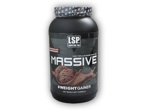 LSP Nutrition Massive X weightgainer 1200g Varianta: jahoda