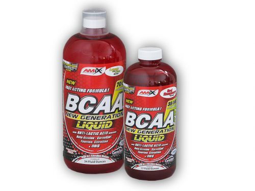 Amix BCAA New Generation Liquid 1l + 500ml Varianta: red raspberry