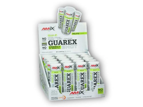 Amix Guarex Energy and Mental Shot 20x60ml Varianta: mojito