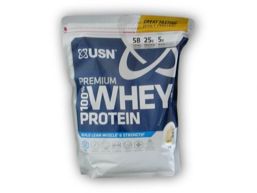 PROTEIN USN 100% Whey Protein premium BAG 2000g Varianta: wheytella