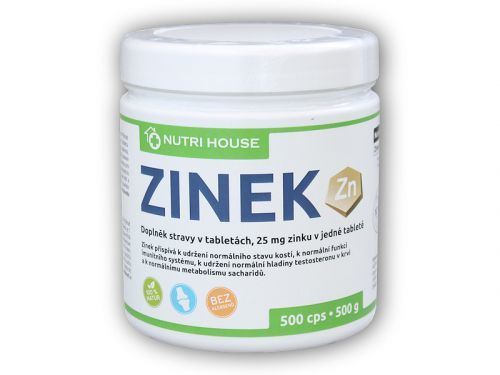 Nutri House Zinek 25mg 500 tablet