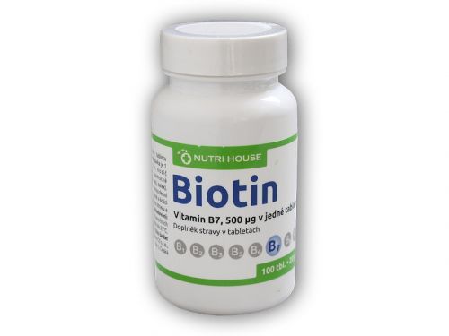 Nutri House Vitamin B7 D-Biotin 100 tablet