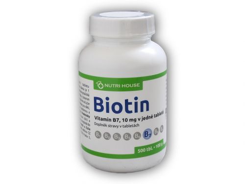 Nutri House Vitamin B7 D-Biotin 500 tablet